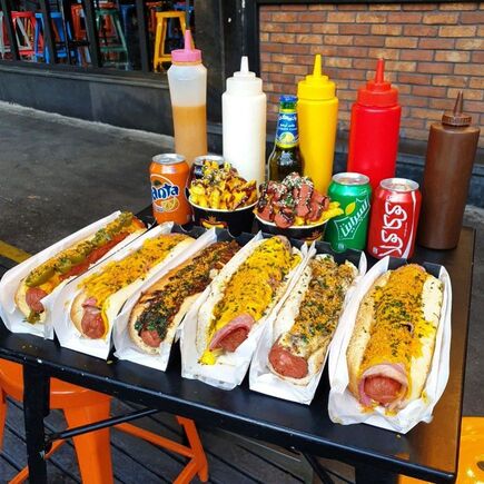 هاتداگهای فستفود مسعود با طعمهای مختلف