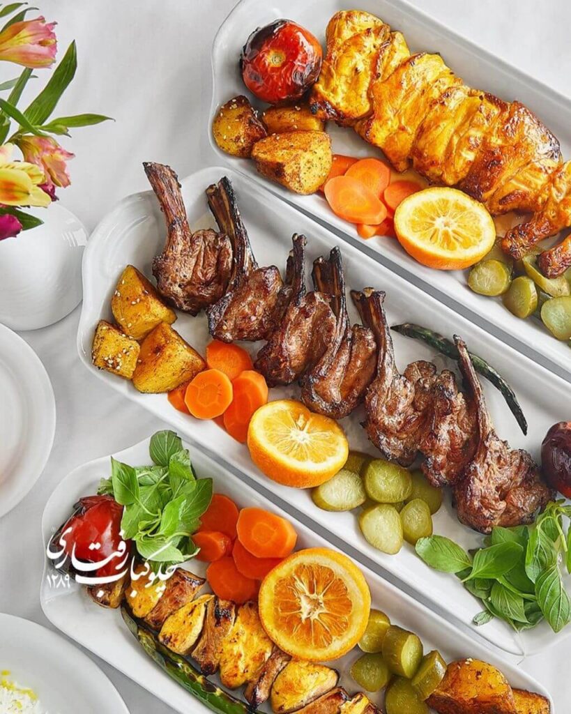 کباب شیشلیک تهران در رستوران رفتاری