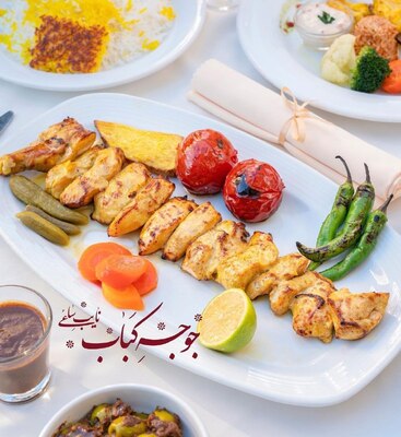 خوراک جوجه کباب رستوران نایب تهران
