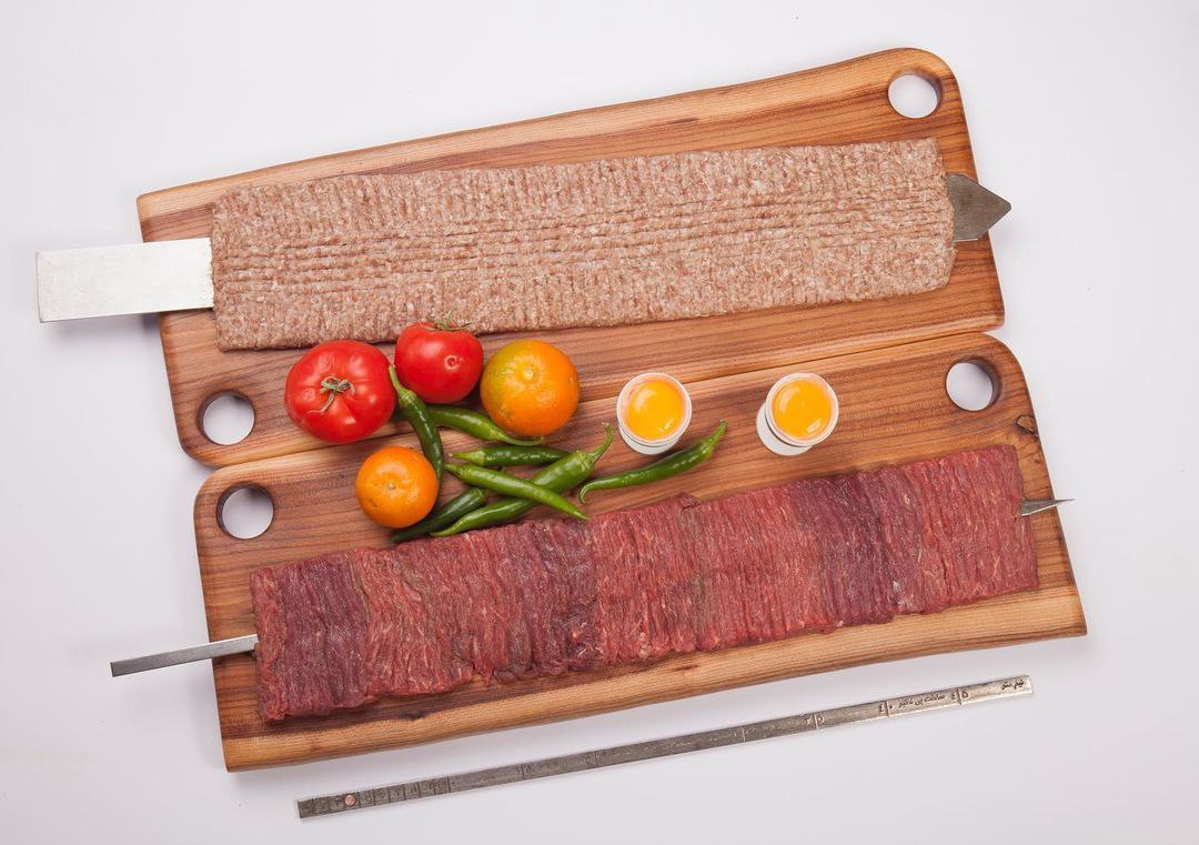 کباب برگ رستوران قدح تهران