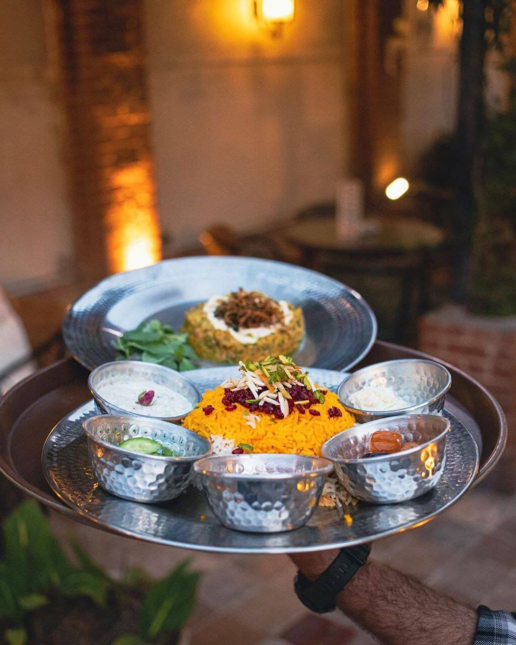 سینی افطار کافه دیاموند