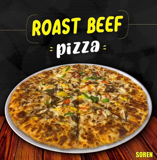 پیتزا رست بیف سورن در تهران