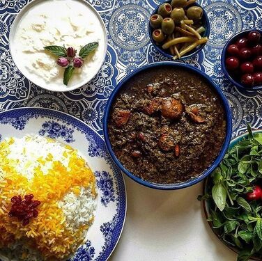 خورشت سبزی کترینگ طهماسب