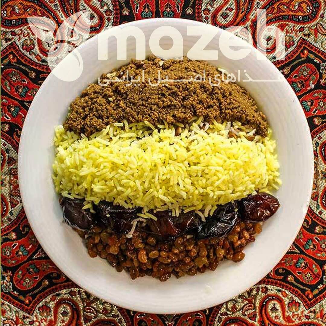 عدسپلو کترینگ مزه در میدان ولیعصر