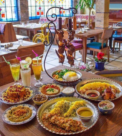 غذاهای سنتی ایرانی در رستوران بخارا جردن