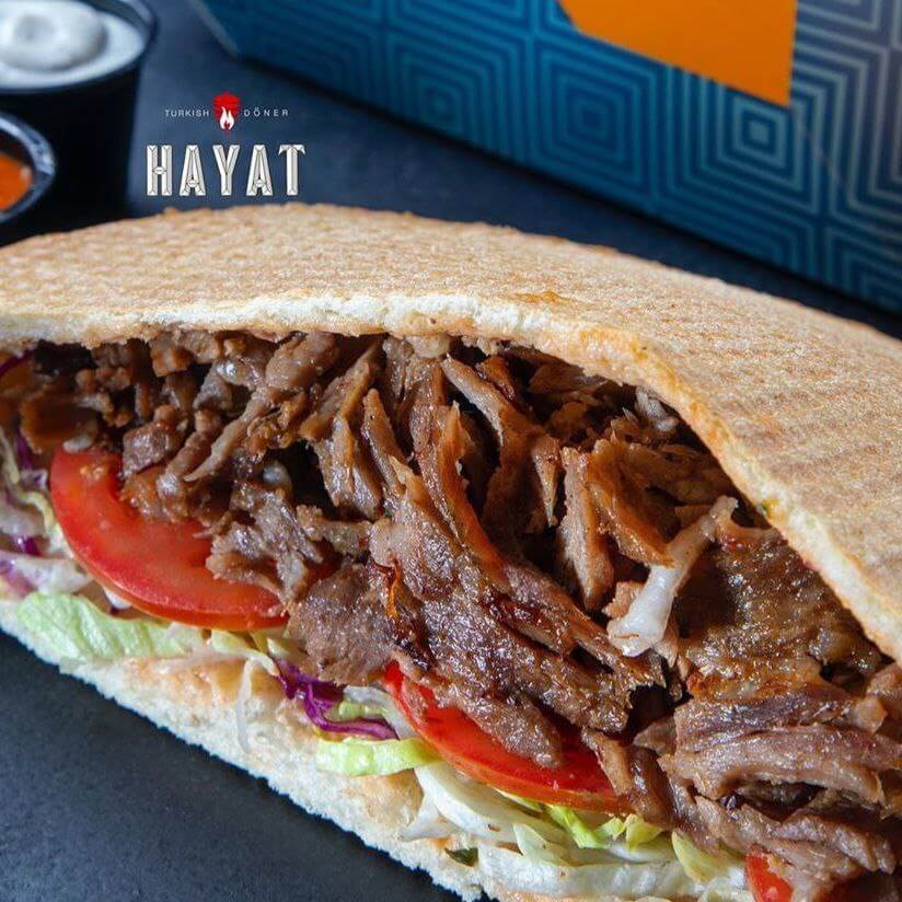 ساندویچ کباب ترکی حایات در مجتمع اپال