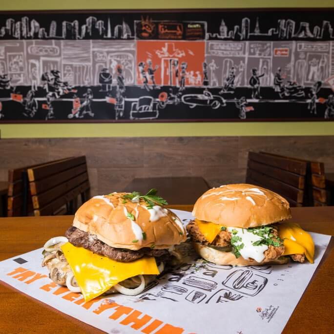 برگرهای فست فود چنتا، فست فود هفت تیر