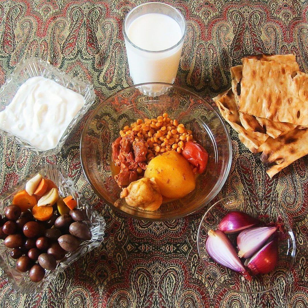 دیزی در رستوران در هفت تیر تهران