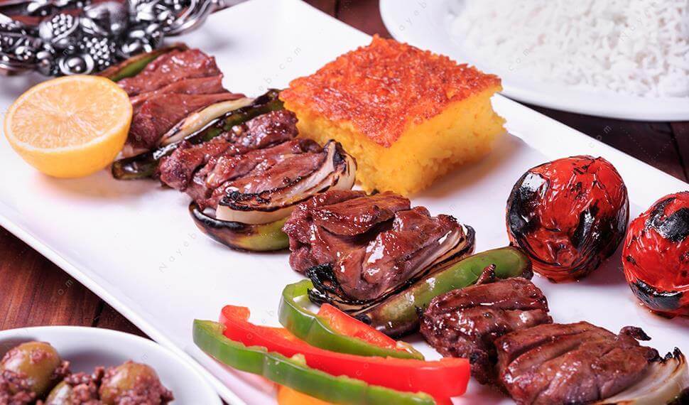 کباب نگینی رستوران نایب شعبه هفت تیر
