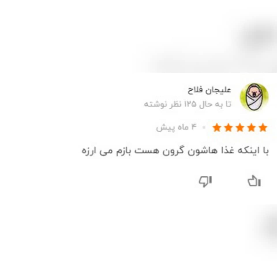 نظرات کاربران راجع به کافه دانته 1