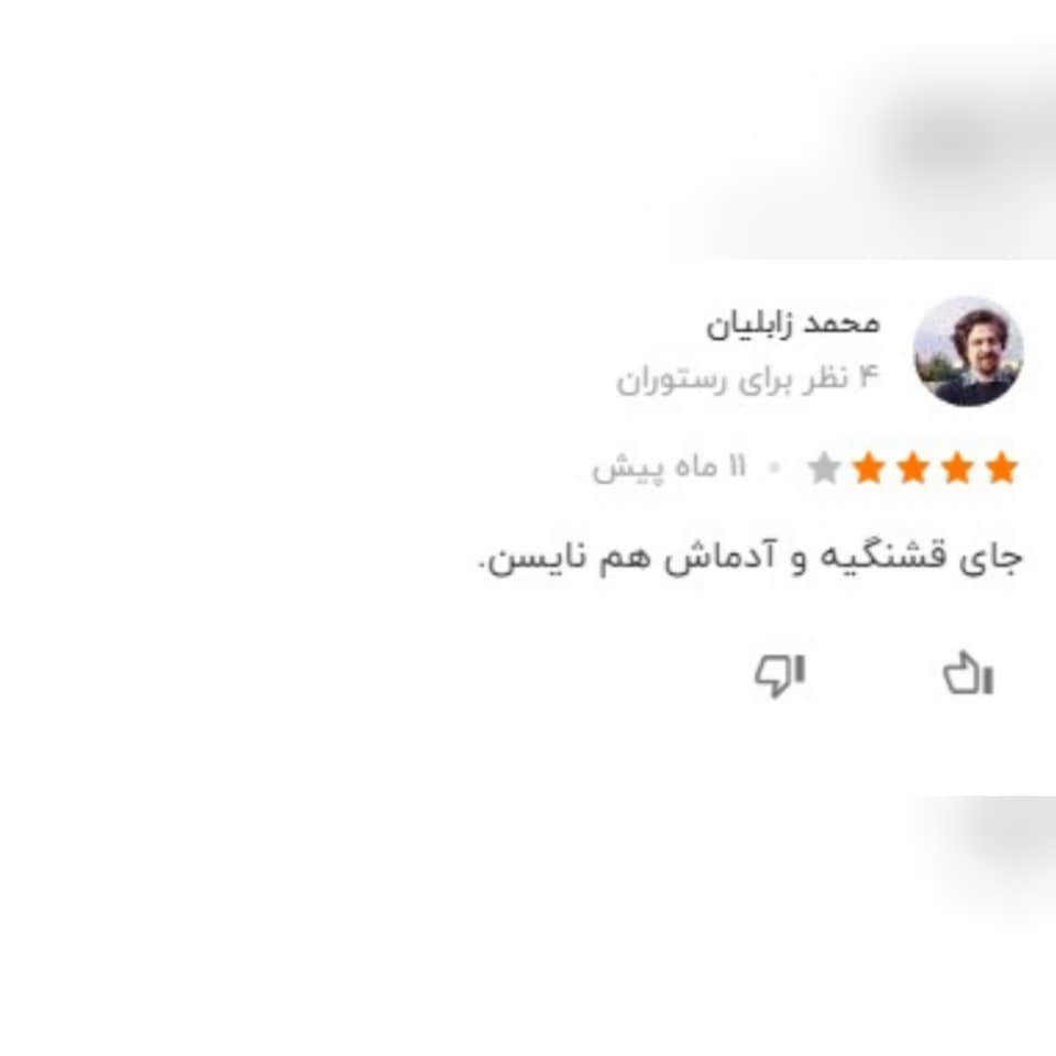 نظرات کاربران راجع به کافه گیاهی بید مجنون