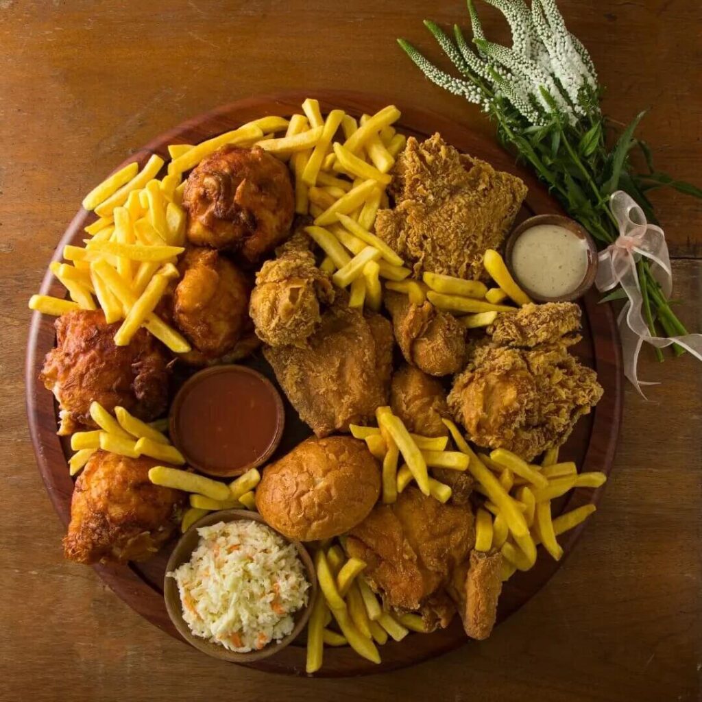 انواع سوخاری در فست‌فود باگت